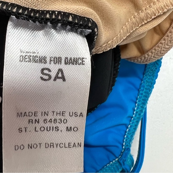 Weissman Dance Costume Leotard With Detachable Fringe Skirts Size Small Adult - Picture 5 of 9